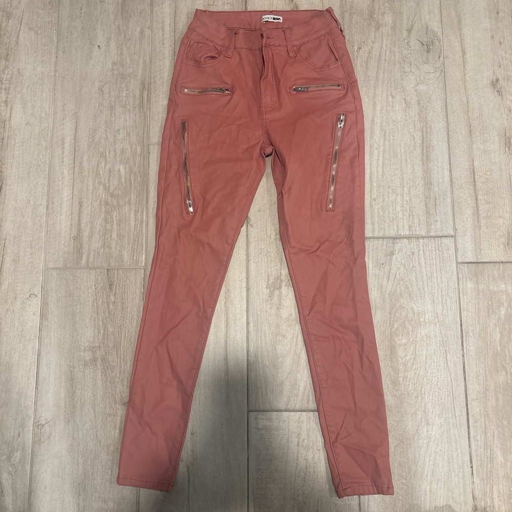 Fashion Nova Pink Calienta Skinny Pants